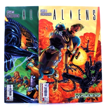 Gamix Sonderband ALIENS Comic Nr. 3 und 4: Xenogenesis Teil 1 und 2 (Komplettset)